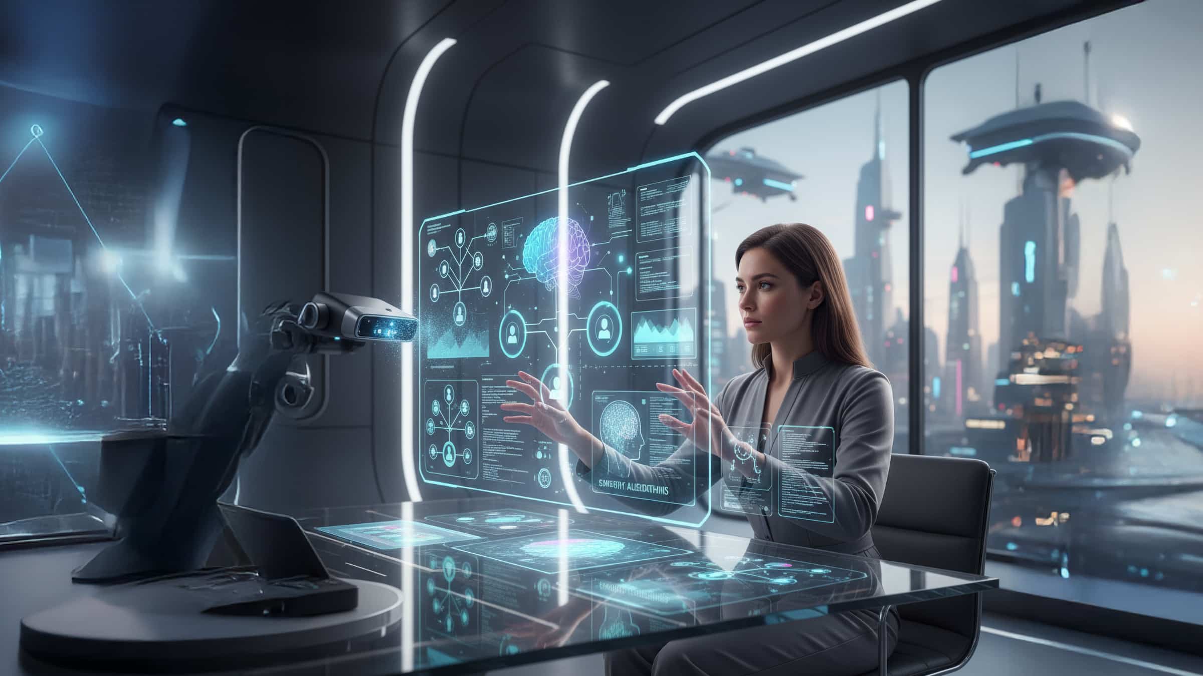Designers collaborating with AI tools in UX workflows